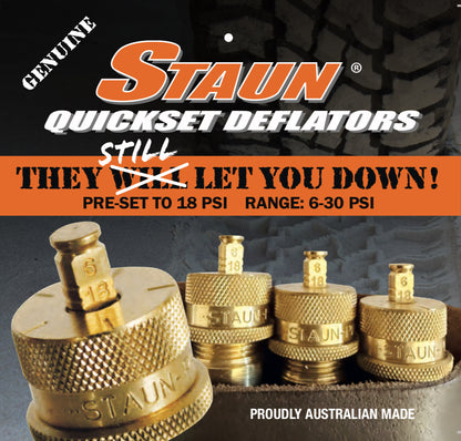 Staun Quickset Tyre Deflators