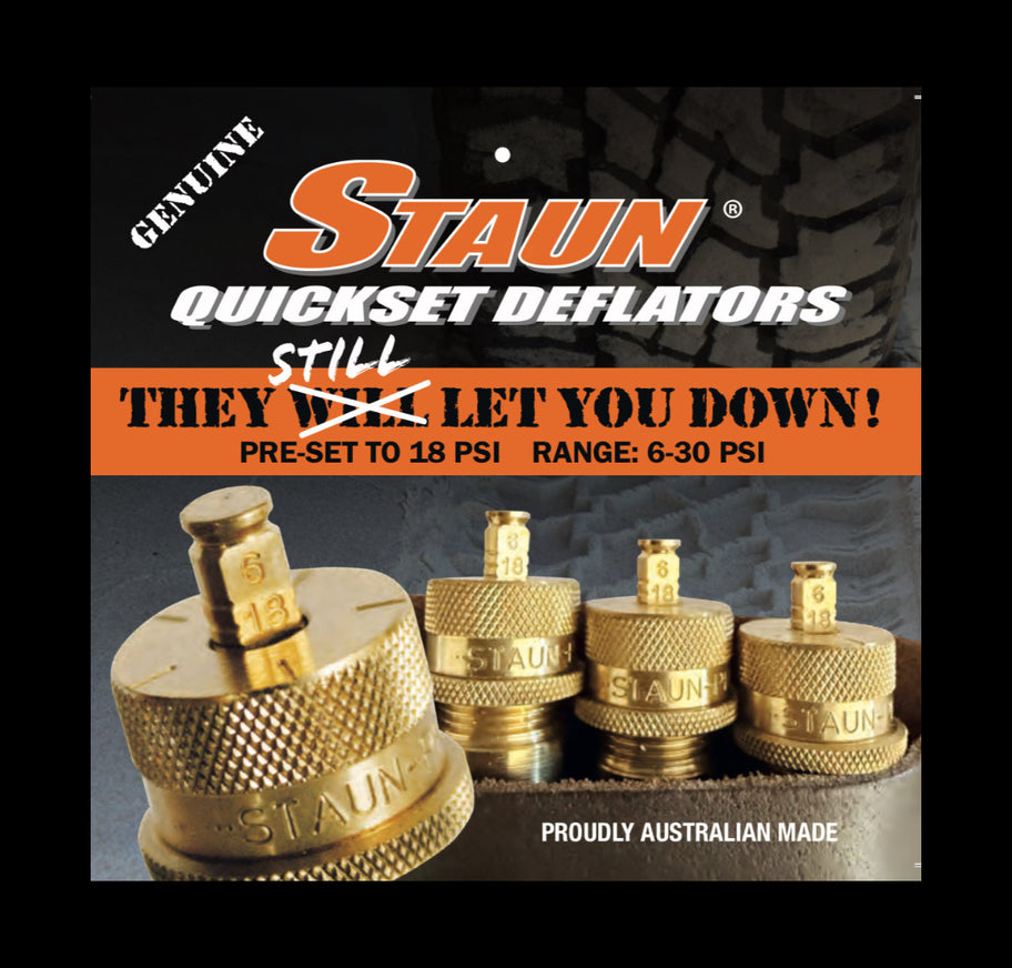 Staun Quickset Tyre Deflators